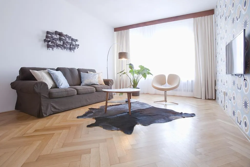 Apartment Lannova Park Prag Tjekkiet